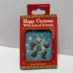 東京ディズニーランド クリスマス ピアスセットのサムネイル