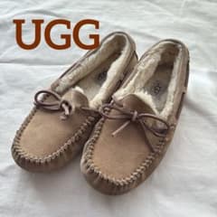 UGG モカシン スリッポン チェスナット　ベージュ　24センチ