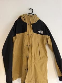 THE NORTH FACE マウンテンパーカー ベージュ ブラック - メルカリ