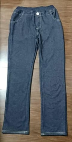 専用 キッズパンツ ガール サイズ150  裏ベロア あったかいのサムネイル