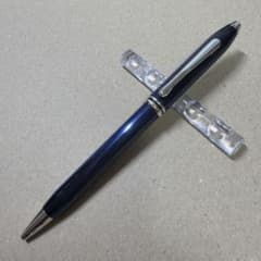 CROSS クロス タウンゼント クォーツブルー ボールペン 回転式 青軸