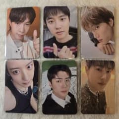 EXO Reverxe mumo mu-mo 特典トレカ コンプ 6枚セット - メルカリ