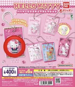 ハローキティ パッケージミニチュアコレクション ギャルver.のサムネイル