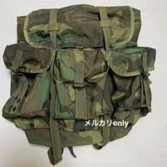 アメリカ軍/米軍放出品？ アリスパック ミリタリーバックパック ウッドランド迷彩 アメリカ軍/米軍放出品？ アリスパック ミリタリーバックパック ウッド