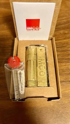 イムコ・ブラス・オイルライター
古美仕上げ【新品】フリント+ウィック付きのサムネイル