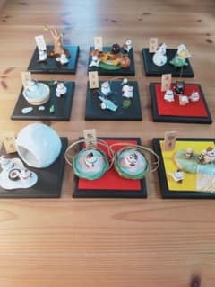 猫舎道楽堂本舗 ねこや 四季飾り 置物 猫舎道楽堂本舗 ねこや 四季飾り 置物 - メルカリ