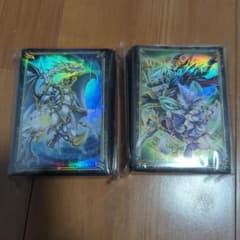 遊戯王 決闘者伝説 限定スリーブ 2種セット 誇りと魂の龍 / 結束と絆の魔導師のサムネイル