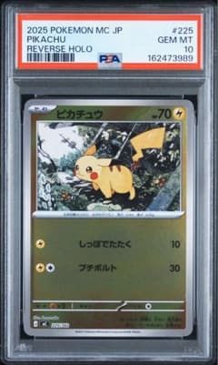 피카츄 , 라이츄 2 연속 PSA10 스타트 데크