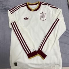 ジ*ジ様 【優勝国ユニホーム】スペイン代表 ユニフォーム 長袖 ホワイト オーセ m43908316982_1.jpg?1784559548