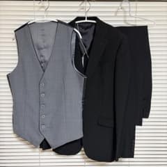 スーツセレクト ブラック スリーピースのサムネイル