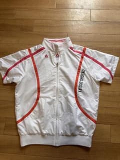 le coq sportif ゴルフジャケット L ホワイト/レッドのサムネイル