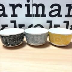 marimekko クルイェンポルヴィ　ボウル 3個セットのサムネイル
