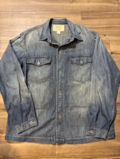 RRL デニムシャツ 月桂樹ボタン RRL デニムシャツ 月桂樹ボタン - メルカリ