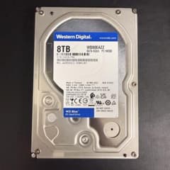 【美品】343時間　WD80EAZZ [8TB SATA600] 美品】343時間 WD80EAZZ [8TB SATA600] - メルカリ