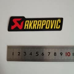Akrapovic アクラポビッチ ステッカー バイク　防水のサムネイル