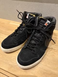 NIKE DUNK HI スネーク ブラック　スウェード　中古のサムネイル