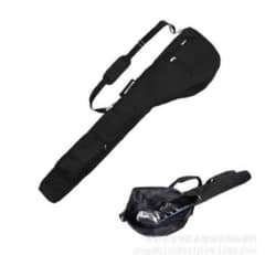 Practice golf bag, black, club case, carry case