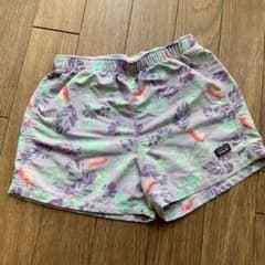 Patagonia キッズ ハーフパンツ 2T ボタニカル柄のサムネイル
