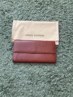 ルイヴィトン エピ 長財布ブラウン茶LOUIS VUITTON ウォレット 本革