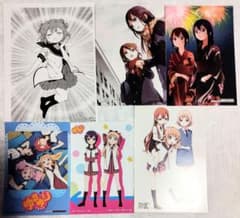 ゆるゆり 大室家 コミック百合姫 イラストカード ペーパー 6枚 なもり