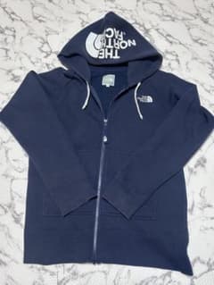 THE NORTH FACE ジップアップパーカー ネイビー Lのサムネイル
