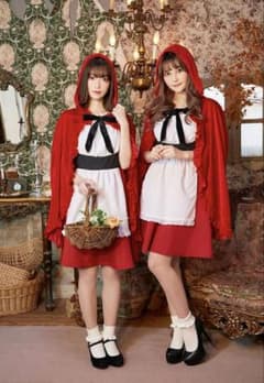 赤ずきん コスチューム ハロウィン コスプレ 衣装のサムネイル