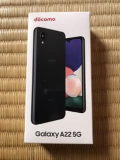 Galaxy A22 5G ブラック 64 GB docomo新品のサムネイル
