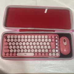 logicool POP KEYS ローズ K730RO マウス ケース付き - メルカリ