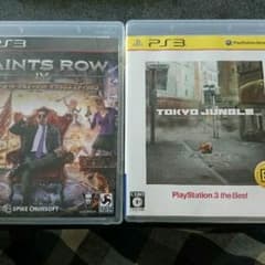 ps3のゲームカセット2点のサムネイル