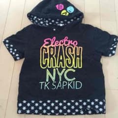 TK SAPKID フード付き半袖Tシャツのサムネイル