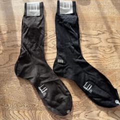 2足セットdunhill メンズ ソックス ブラック ブラウン25cmのサムネイル