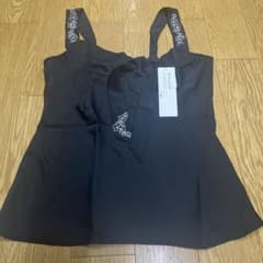 新品　ワコール　パルファージュ　キャミソール　日本製　ブラック　下着　タグ付きのサムネイル