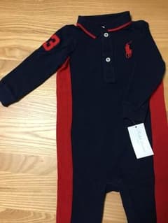 お値下げ【新品】ラルフローレン ロンパース 9Mのサムネイル