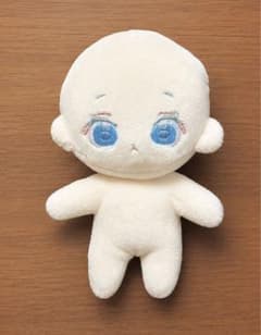 10cm 推しぬい 素体 自作ぬい 無属性 棉花娃娃 ハンドメイド - メルカリ
