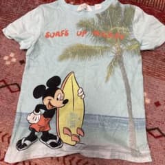 H&M ミッキーマウス サーフィン Tシャツ 6のサムネイル