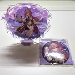原神 八重神子 アクリルスタンド＋缶バッジセットのサムネイル