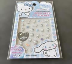 산리오 캐릭터 DECO PETIT STICKER 화이트