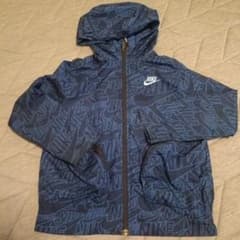 NIKE キッズ 総柄 ウィンドブレーカー パーカーのサムネイル