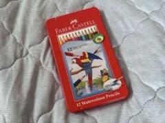 【最終値下】FABER-CASTELL 水彩色鉛筆 12色セットのサムネイル