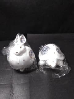 ノリタケ小動物シリーズウサギ|カメ - メルカリ
