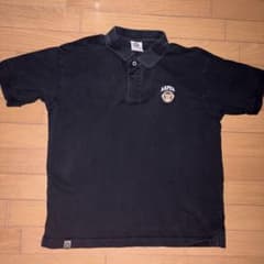 A BATHING APE ポロシャツ APE HEAD NIGO 半袖 S A BATHING APE 半袖ポロシャツ 黒 S - メルカリ
