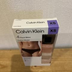 【新品未使用】Calvin Klein レディース ショーツ 4枚セット XSのサムネイル