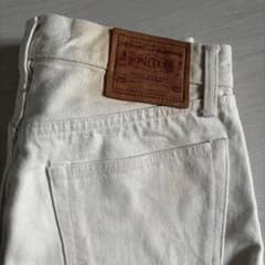BONCOURA ボンクラ　デニムパンツ ホワイト 30インチ
