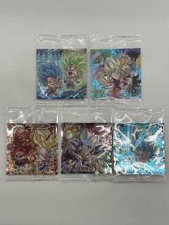 ドラゴンボール シール ウエハース 5枚セットのサムネイル