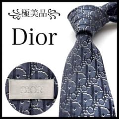 極美品꧂ ディオール ネクタイ ナロータイ オブリーク トロッター