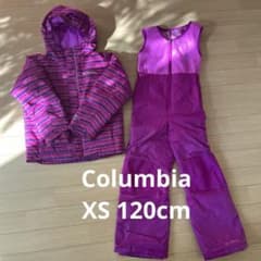 Columbia スキーウェア 子ども用 XS 120 ピンクのサムネイル