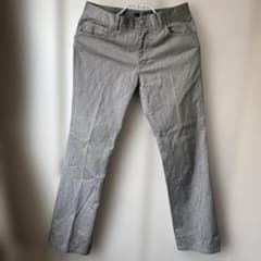 Calvin Klein ヘリンボーン ストレートパンツ グレーのサムネイル