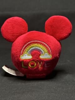 香港ディズニーランド ぬいぐるみ マスコット LOVE レインボーのサムネイル