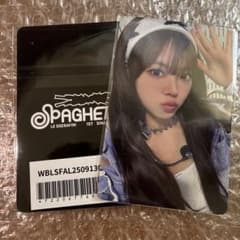 LE SSERAFIM SPAGHETTI Weverse ラキドロ ウンチェ - メルカリ