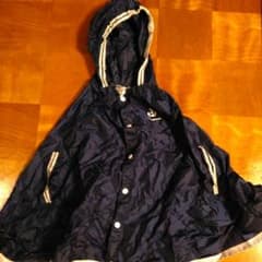 (再出品)雨具　ポンチョ　60～100　コンビミニ(抱っこひも取り付け可能)のサムネイル